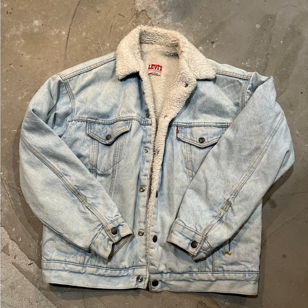 Levi's Denim Sherpa Jacket